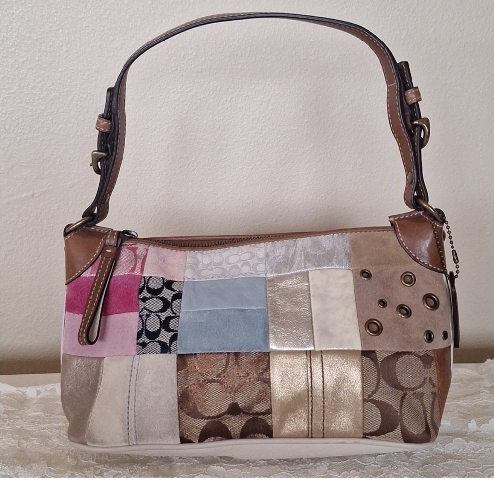 Pre-owned Coach mini Patchwork